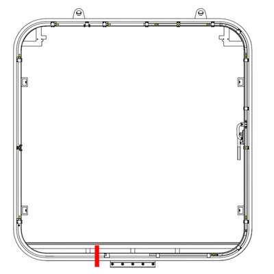 Subway Type A Split Flexible Gangway End of Car System