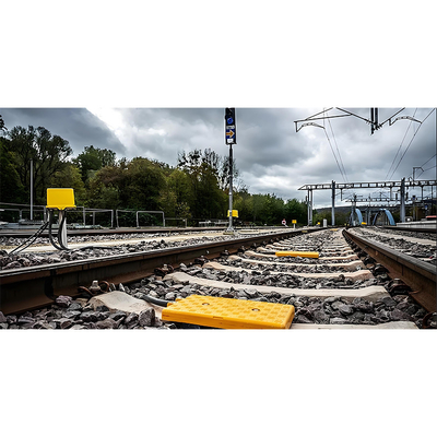 Train Control System Cable Connection Railway Trackside Component Balise