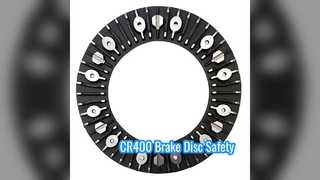 CR400 Brake Disc High Speed Rail Essential